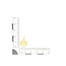 Load image into Gallery viewer, 9ct Gold Small Round St Christopher Pendant
