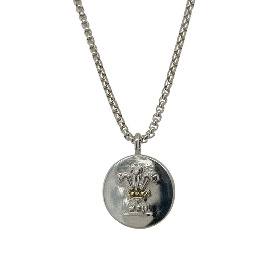 925 Silver Clogau WRU Welsh Dragon 18" - 22" Necklace