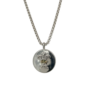 925 Silver Clogau WRU Welsh Dragon 18" - 22" Necklace