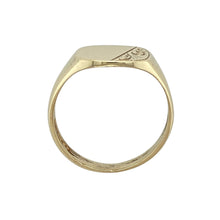 Load image into Gallery viewer, 9ct Gold Patterned Signet Ring
