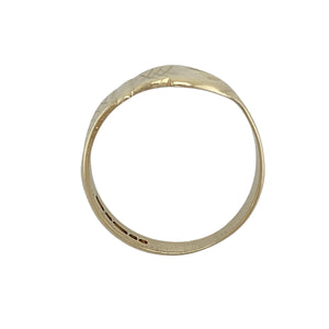 9ct Gold Buckle Ring