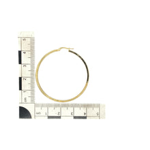 Load image into Gallery viewer, 9ct Gold Plain Large Hoop Creole Earrings
