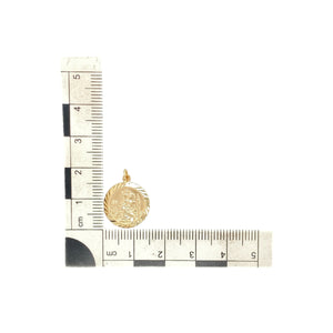 9ct Gold St Christopher Pendant