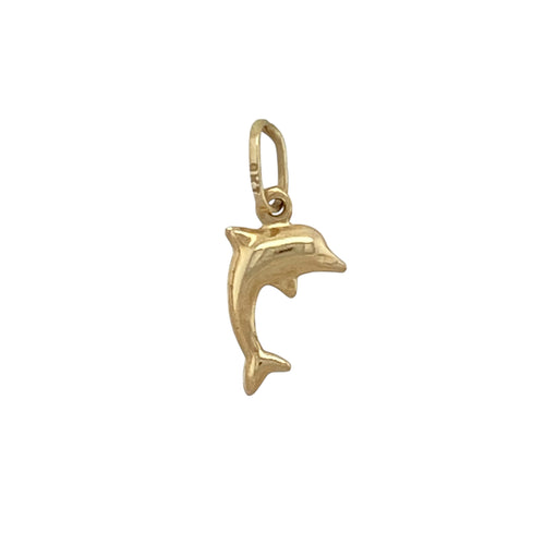 9ct Gold Dolphin Charm