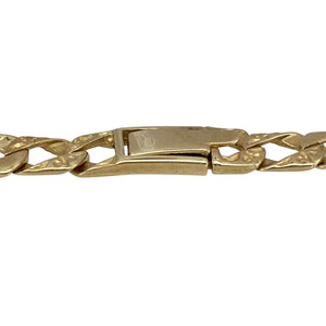9ct Gold & Cubic Zirconia Set Mum 7" Thailand Bracelet