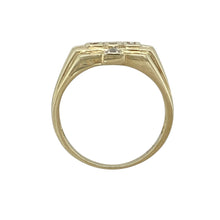 Load image into Gallery viewer, 9ct Gold &amp; Diamond Set Dad Ring
