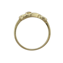Load image into Gallery viewer, 9ct Gold &amp; Diamond Set Clogau Celtic Swirl Ring
