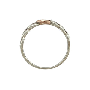 925 Silver Clogau Leaf Band Ring