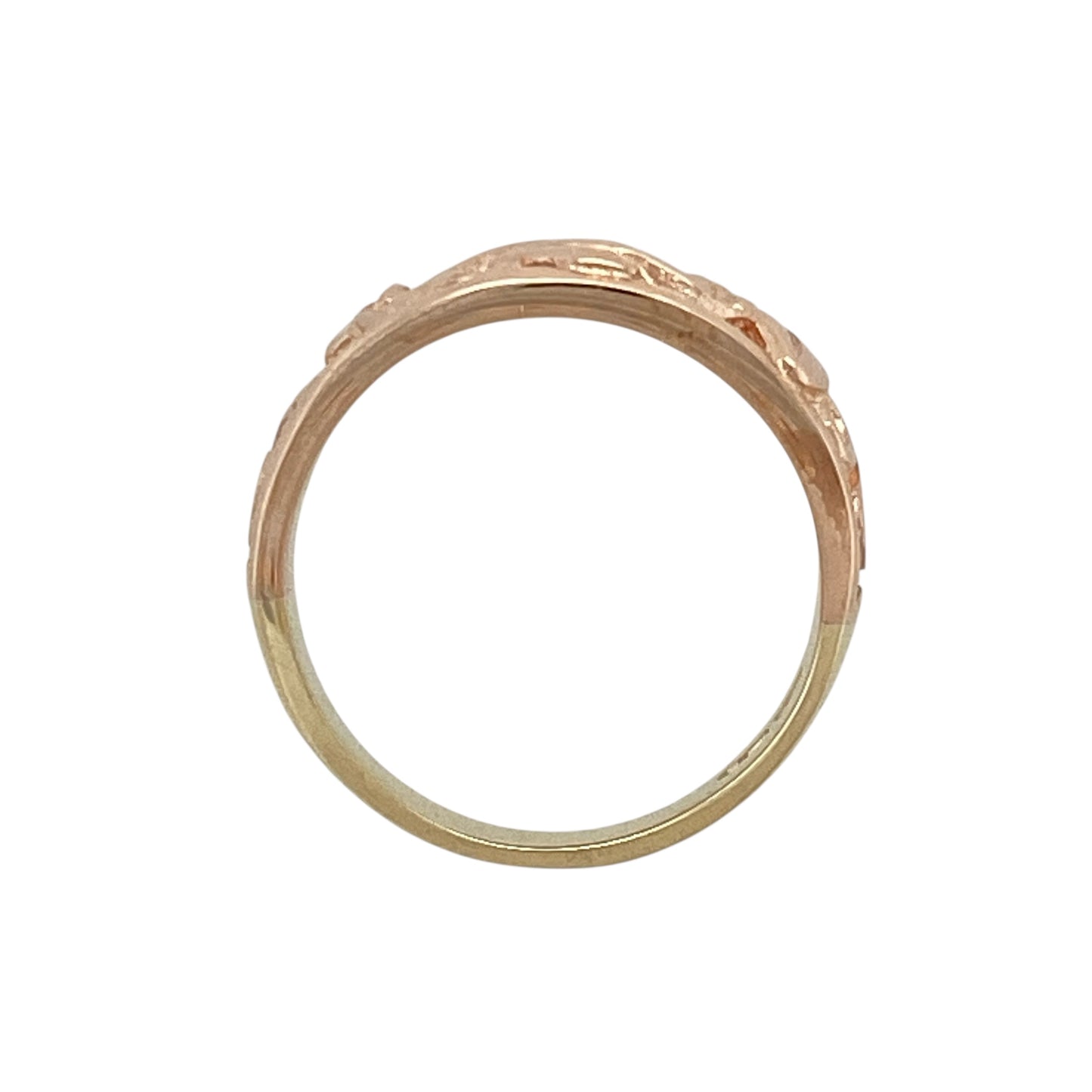 9ct Gold Tree of Life Wide Band Ring
