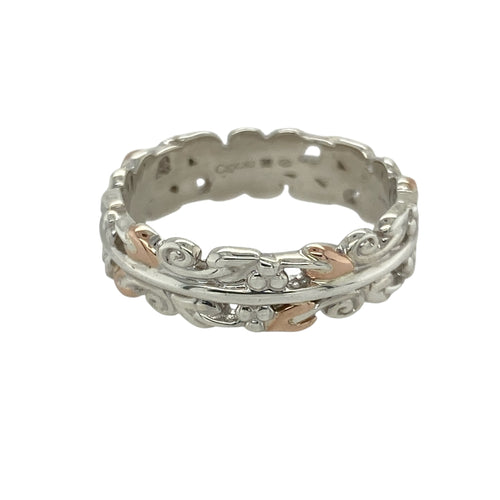 925 Silver Clogau Tree of Life Band Ring