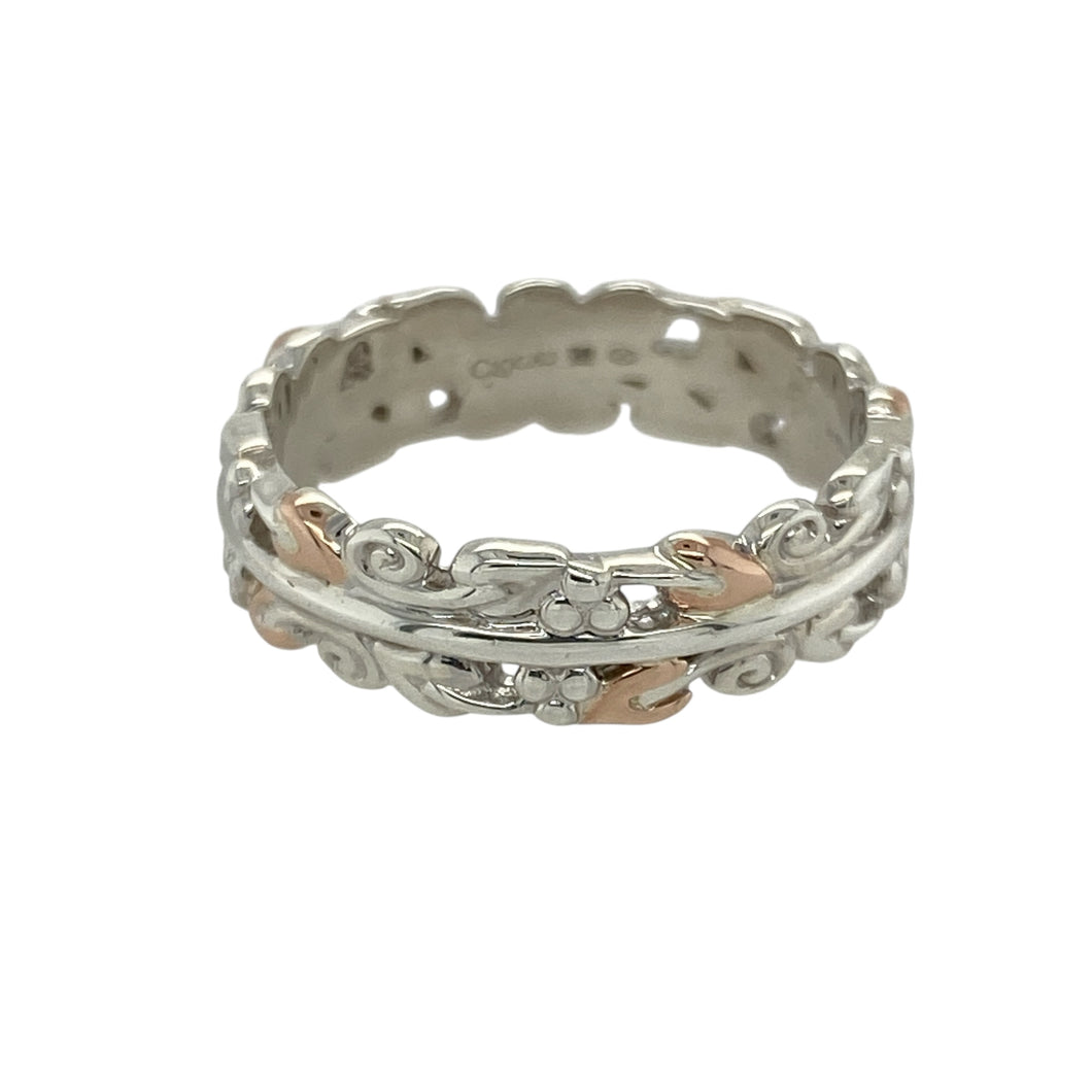 925 Silver Clogau Tree of Life Band Ring