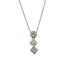 Load image into Gallery viewer, 925 Silver &amp; White Topaz Set Clogau Royalty Anniversary 18&quot; - 22&quot; Necklace
