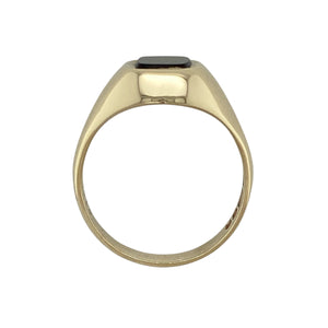 9ct Gold & Onyx Set Signet Ring
