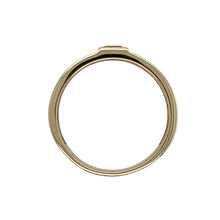 Load image into Gallery viewer, 9ct Gold &amp; Peridot Set Patterned Band Ring
