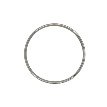 9ct White Gold 4mm Wedding Band Ring