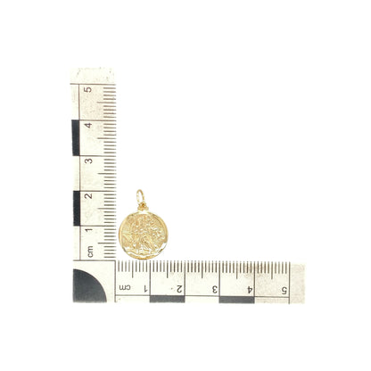 9ct Gold St Christopher Pendant