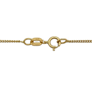 18ct Gold Coin Style 18" Necklace