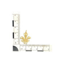 Load image into Gallery viewer, 9ct Gold Welsh Three Feathers Pendant
