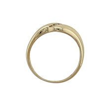 Load image into Gallery viewer, 9ct Gold &amp; Diamond Set Twist Band Ring
