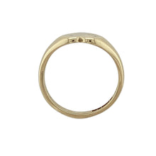 Load image into Gallery viewer, 9ct Gold Patterned Heart Signet Ring

