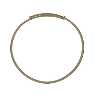 9ct Gold Patterned Expanding Bangle