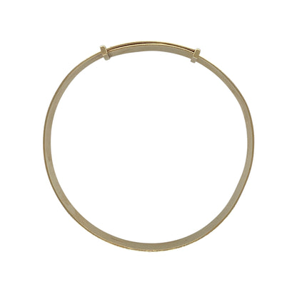 9ct Gold Patterned Expanding Bangle