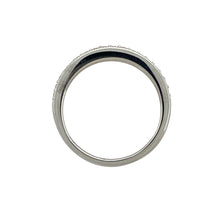Load image into Gallery viewer, 9ct White Gold &amp; Diamond Set Band Ring

