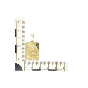 9ct Gold Religious Deity Symbol Dog Tag