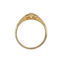 Load image into Gallery viewer, 18ct Gold &amp; Diamond Set Vintage Ring
