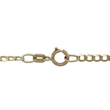 Load image into Gallery viewer, Bring classic simplicity and golden shine to your collection with this pre-owned 9ct yellow gold curb chain—a refined design perfect for everyday wear or layering.

Design: The 24&quot; chain features traditional curb links, measuring 2mm in width for a fine and understated look.
Material: Made from 9-carat yellow gold, the polished finish enhances the smooth links and adds timeless appeal.

