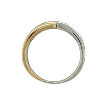 Load image into Gallery viewer, 18ct Gold &amp; Diamond Set Crossover Band Ring
