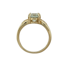 Load image into Gallery viewer, 9ct Gold &amp; Blue Stone Set Ring
