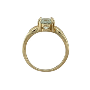 9ct Gold & Blue Stone Set Ring