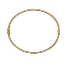 Load image into Gallery viewer, 9ct Gold Plain Hinged Bangle

