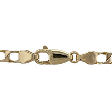 Load image into Gallery viewer, Bring timeless strength and golden style to your collection with this pre-owned 9ct yellow gold curb chain—a classic design with bold presence, perfect for everyday wear or statement styling.

Design: The 20&quot; chain features traditional curb links, measuring 4mm in width for a strong and enduring look.
Material: Made from 9-carat yellow gold, the polished finish enhances the smooth links and adds lasting appeal.

