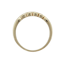 Load image into Gallery viewer, 9ct Gold &amp; Diamond Set Band Ring
