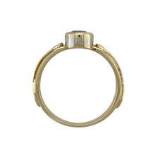 Load image into Gallery viewer, 9ct Gold &amp; Amethyst Set Clogau Swirl Ring
