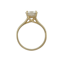 Load image into Gallery viewer, 9ct Gold &amp; Cubic Zirconia Set Solitaire Ring
