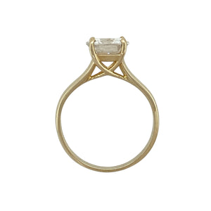 9ct Gold & Cubic Zirconia Set Solitaire Ring