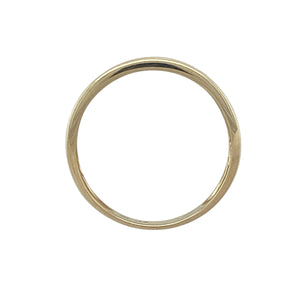 9ct Gold & Diamond Set Patterned Band Ring