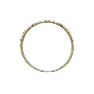 9ct Gold & Diamond Set Mum Ring