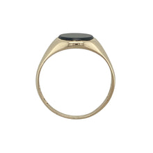 Load image into Gallery viewer, 9ct Gold &amp; Onyx Set Oval Signet Ring
