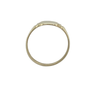 9ct Gold Children's Square Signet Ring