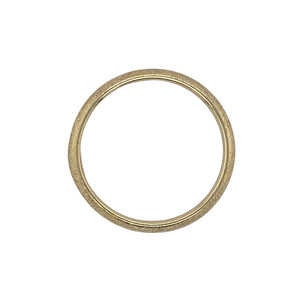 9ct Gold Textured Sparkle Band Ring