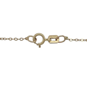 9ct Gold St Christopher 18" Necklace