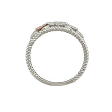 Load image into Gallery viewer, 925 Silver Clogau Flower Blossom Band Ring
