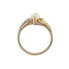 Load image into Gallery viewer, 10ct Gold Diamond &amp; Opalique Set Ring
