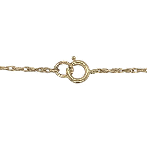 9ct Gold & Diamond Set Mum Heart 20" Necklace