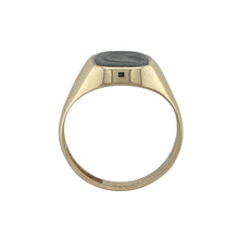Load image into Gallery viewer, 9ct Gold &amp; Hematite Centurion Set Signet Ring
