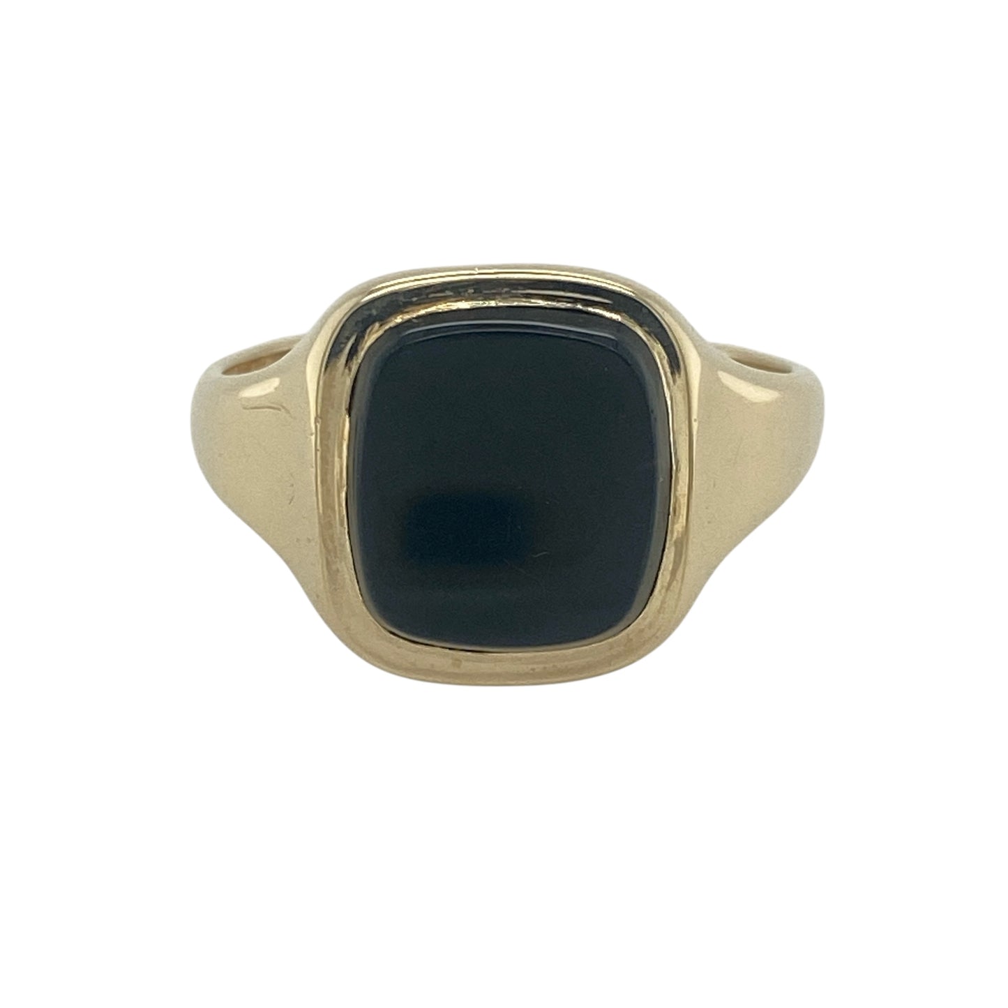 9ct Gold & Onyx Square Signet Ring